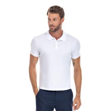 Imagem de Camisa Polo Fine Pima Premium Arrow - Branco, Branco, GG