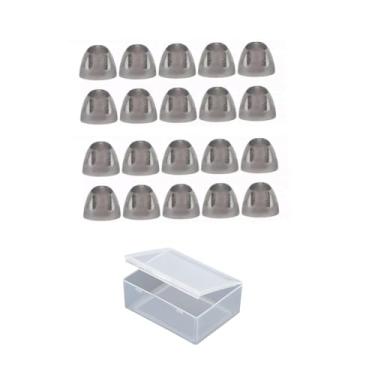 Imagem de Cúpulas para Aparelhos Auditivos Abertas GN Resound Acessórios para Aparelhos Auditivos Suprimentos Pontas de Ouvido Pequenas 20 peças