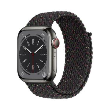 Imagem de Pulseira Trançada Solo Loop Para Apple Watch De 40mm 41mm 42mm 44mm 45