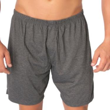 Imagem de Samba Canção Malha Lisa WLS Modas Cueca Básica Roupa Para Dormir Linha