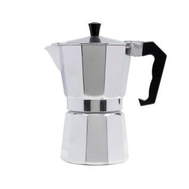 Imagem de Cafeteira Italiana de Alumínio C/Alça Plástica Preta 300ml Mimo Style