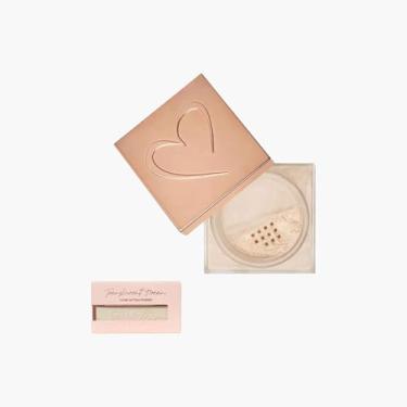 Imagem de DEALPLUSDEAL Pó Solto Fixador Beauty Creations Minimiza Poros E Linhas Finas, Acabamento Fosco, Maquiagem Facial Natural, Butternut Babe