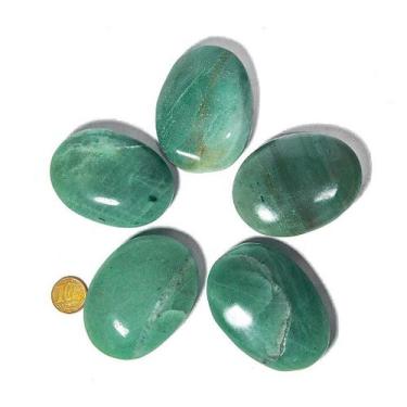 Imagem de Conjunto de 20 Massageadores de Sabonete de Quartzo Verde Natural - 6 