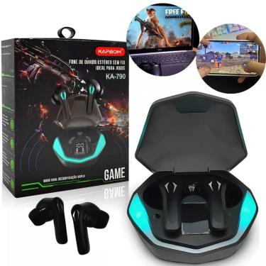 Imagem de Fone De Ouvido Sem Fio Jogos Game Música Podcast Com Led