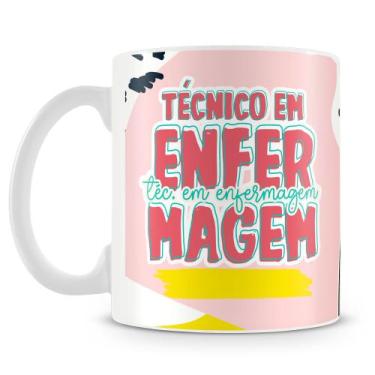Imagem de Caneca Flork Profissões - Técnico em Enfermagem - 325ml - Amo Canecas