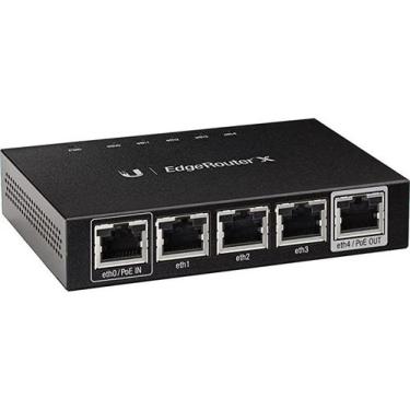 Imagem de Roteador Edgerouter X er x 5 Portas Rj45 Ubiquiti