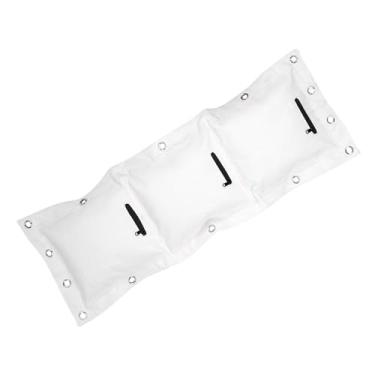 Imagem de Phefop Alvo de Parede Wing Chun, Saco de Pancada Impressionante de Lona Pesada Com Zíper para Treinamento de Boxe Muay Thai Sanda (3 garrafas por prateleira)