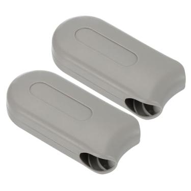 Imagem de Peso do cabo cego, 2 peças 78 mm cortina persiana frisada alça de corrente romana vertical persiana rolo para peças de janela cinza