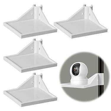 Imagem de Prateleira para barraca de cultivo, 4 peças, prateleira de canto para barraca de cultivo, postes de 16 mm com acessórios versáteis branca para câmera termômetro higrômetro