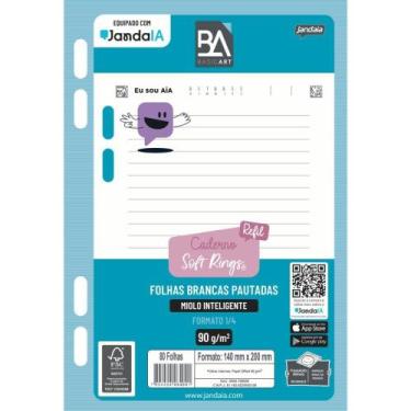 Imagem de Refil para Caderno SOFT RINGS College 40FLS - Jandaia