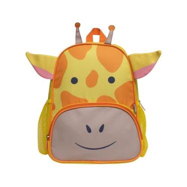 Imagem de Mochila Infantil Bebe Girafa Animal  Escolar Volta As Aulas - Sou Mais