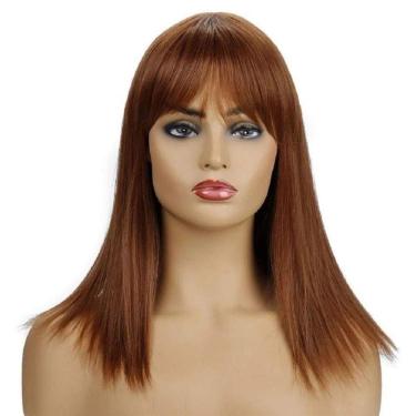 Imagem de Peruca Longa Lisa Marrom