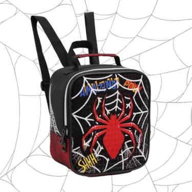 Imagem de Lancheira Térmica Infantil Alça de Costas e Mão Menino Estampa Gamecraft e Be a Hero (HQ Comic)