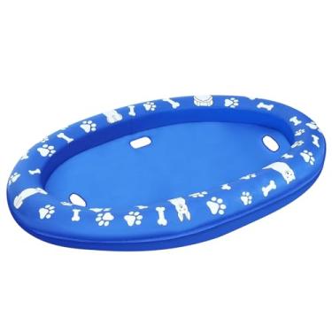 Imagem de Boias de cachorro para piscina | Boias infláveis para cães – boia flutuante para natação para animais de estimação grandes, médios e pequenos, jogos ao ar livre, verão, praia, lago rio, acampamento