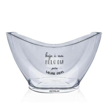 Imagem de Champanheira Personalizada Salvar Vidas - Krystalon