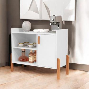 Imagem de Aparador Roma Café Luxor Branco - CYM ESTOFADOS