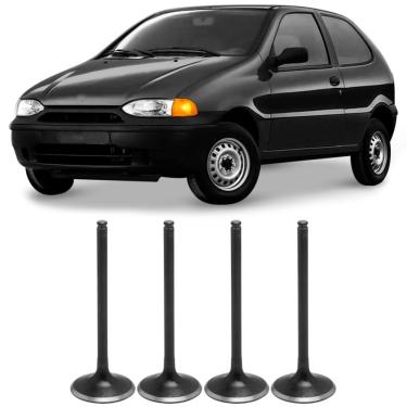 Imagem de Jogo 4 Válvula Admissão Fiat Fire 1.0 2001 A 2006 Gasolina