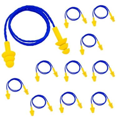 Imagem de Protetor Abafador Ruido Auricular Plug C/Cordão