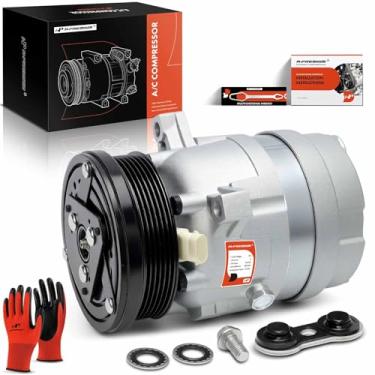 Imagem de A-Premium Compressor De Ar Condicionado Premium Com Embreagem Compatível Jeep Cherokee, Chevrolet Impala, Lumina, Buick Regal, Oldsmobile Intrigue E Pontiac Grand Prix