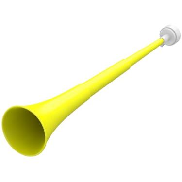 Imagem de Chifre dobrável para estádio Vuvuzela de plástico de 61 cm, buzina de trompete, barulho, buzina de futebol, buzina de torcida para eventos esportivos, jogos de formatura, material de festa escolar,