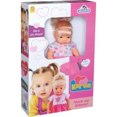 Imagem de Boneca Infantil Interativa Fala 30 Frases Educativas Loirinha