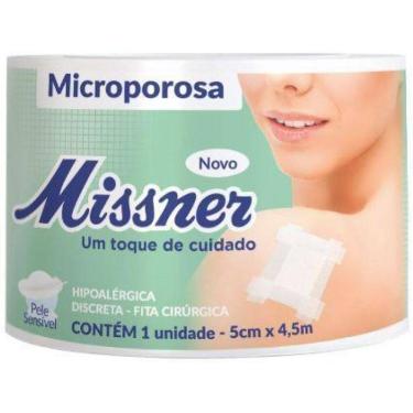 Imagem de Fita Microporosa 5,0 Cm X 4,5M Bege Missner