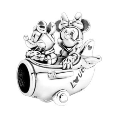 Imagem de Charms De Joias DIY Em Prata 925 Da Disney, Pulseira Mickey Minnie Pri