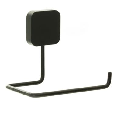 Imagem de Porta Papel Higienico，FáCil de Limpar e Instalar，Preto, Branco，Economize EspaçO no Banheiro(Preto)