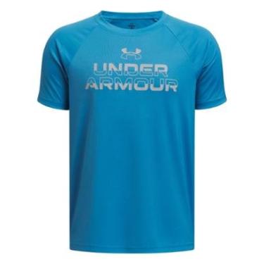Imagem de Camiseta de Treino Under Armour Tech Split Infantil-Masculino