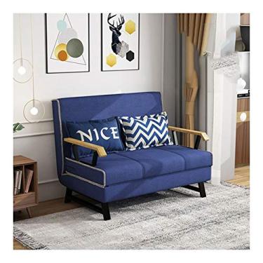 Imagem de pcagfaajmh Sofá cama dobrável confortável, sofá conversível 3 em 1, sofá-cama para quartos (tamanho: 120 cm) ()