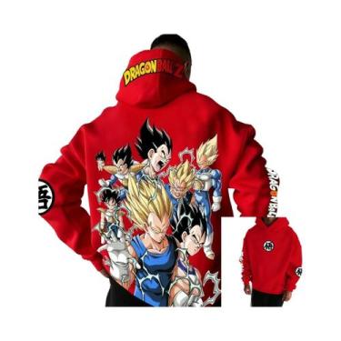 Imagem de Hoodie Unissex Dragon Ball Z, Moletom De Algodão Com Estampa De Goku E