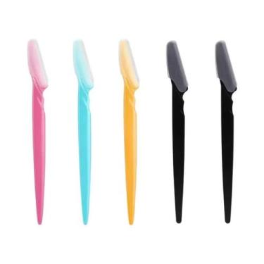 Imagem de Aparador De Sobrancelhas Feminino: Lâmina Segura Para Remoção De Pelos