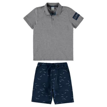 Imagem de Conjunto Infantil Menino Malwee 10 ao 18 Ref. 097404-Masculino
