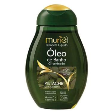 Imagem de Óleo de Banho Glicerinado Pistache com Colágeno Muriel 230ml