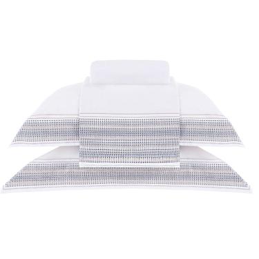 Imagem de Jogo de Cama Buddemeyer Bourbon 200 Fios 4 Peças Queen Bege