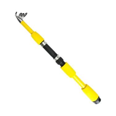 Imagem de Conjunto De Vara De Pesca Telescópica De Fibra De Carbono 1.8/2.1m Com