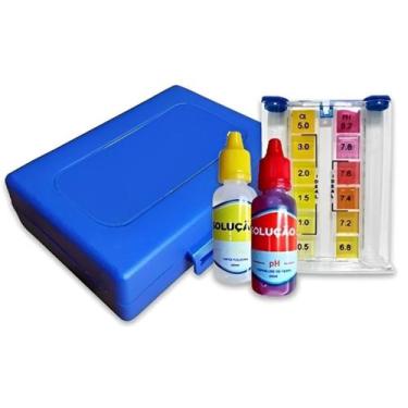 Imagem de Estojo De Verificar Cloro e Ph De Piscinas - Clarear