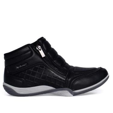 Imagem de Tênis Feminino Kolosh Almeria Cano Alto Preto-Feminino