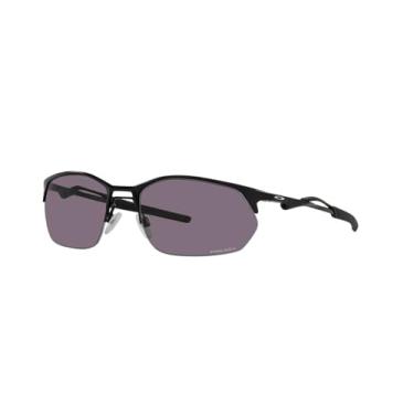 Imagem de Óculos de Sol Oakley Wire Tap 2.0 0OO4145 414501 Tam 60 / Preto - Lentes Prizm Grey