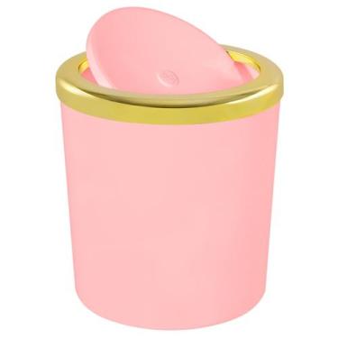 Imagem de Lixeira 5 Litros Para Banheiro Lavabo Cozinha Outlet Wp Connect Fora D