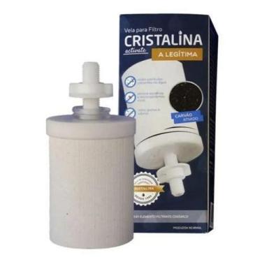 Imagem de Vela filtro de barro Cristalina com carvão ativado