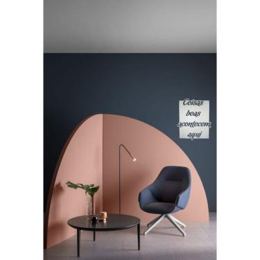 Imagem de Quadro Decorativo Coisas Boas Acontecem Aqui Branco em MDF [F031] para Até 5 Chaves com Corte a Laser Branco Trovarelli