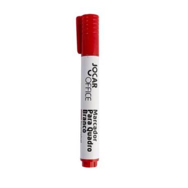 Imagem de Caneta Para Quadro Branco Recarregável Unitário Vermelho - N/D