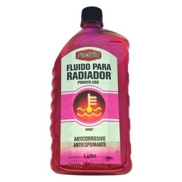 Imagem de Aditivo Fluido Radiador Protetor Pronto Uso Rosa 1 Litro 1l - Radflu