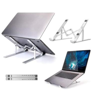 Imagem de Suporte De Notebook Articulado Aluminio Dobrável Ergonomico - Vision