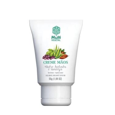 Imagem de Creme hidratante Natural para as mãos Cuidado diário 55g Multi Vegetal