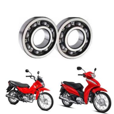 Imagem de Par Rolamento Virabrequim Honda Pop 110 Biz 110 Original - NACHI