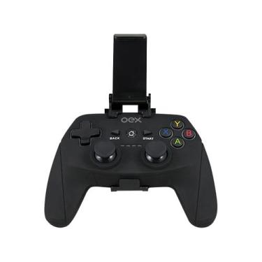 Imagem de Controle Gamepad Bluetooth Android PC OEX Game GD100 Preto