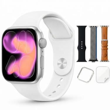 Imagem de Smartwatch W11 Mini Pro Relógio Inteligente 41mm Bluetooth Chamadas No