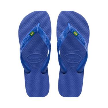 Imagem de Chinelo sandalia havaianas unissex brasil original c/ nota fiscal, Azu